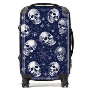 Evening Skulls And Stars Suitcase - Cabin