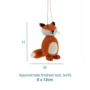 N/FELTING FOX - Needle Felting Kit: Fox - Trimits