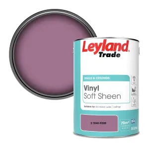 Leyland Trade Vinyl Soft Sheen Walls & Ceilings Emulsion Paint (S 3040-R30B) - 5L