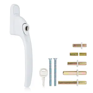 XFORT Inline Window Handle Installation Kit in White