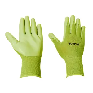 Nitrile Multicolour Gardening gloves Medium, Pack of 3