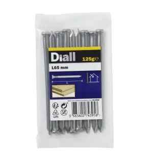 Diall Oval nail (L)65mm 125g