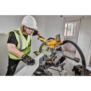 Dewalt DCS781X2 XR FlexVolt Cordless Mitre Saw 305mm 54V 2 x 9.0Ah Li-ion