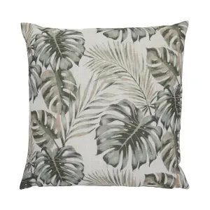 Multicolour Palm Indoor Cushion (L)43cm x (W)40cm