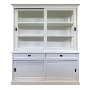 Jacksonport Display Cabinet White