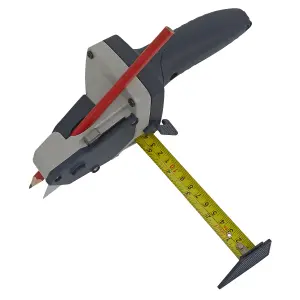 Sealey Plasterboard Cutter Integral 5M Tape Measure & Guide Edge AK860CT