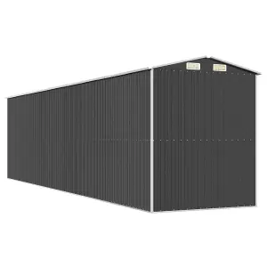 Berkfield Garden Shed Anthracite 192x772x223 cm Galvanised Steel