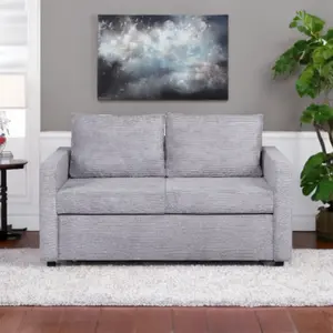 Sofi Two Seater Sofa Bed with Storage - Grey