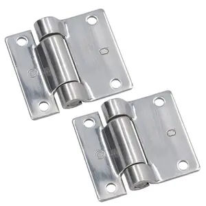 Stainless Steel Hinge Heavy Duty 65x73mm Industrial Door Hatch Locker 2PK