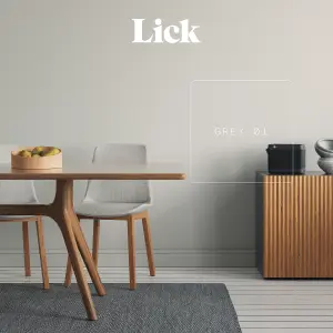 Lick Grey 01 Peel & stick Tester