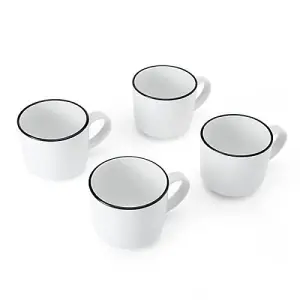 Mikasa Limestone Set of 4 360ml Mugs