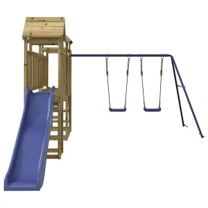 Berkfield Outdoor Playset Impregnated Wood Pine