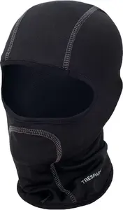 Trespass Moulder Kids Black Balaclava Lightweight Breathable Face Mask