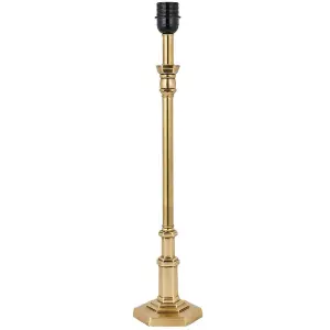 Luxury Traditional Table Lamp Light Solid Brass BASE ONLY Quality Bulb Holder