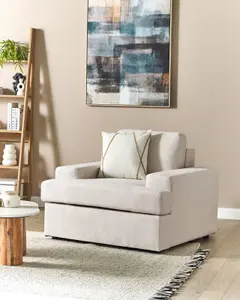 Armchair ALLA Fabric Light Beige