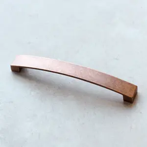 160mm Antique Copper Cabinet Handle Kitchen Cupboard Door Drawer Bow Pull Wardrobe Furniture Replacement Upcycle