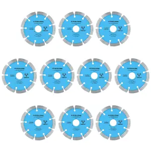 115mm x 8mm Mortar Raking Diamond Pointing Disc Blade Masonry 4-1/2" 10pk