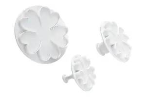 Essentials by Premier 3Pc Flower Cutter Set