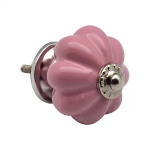 Nicola Spring - Floral Ceramic Cabinet Knob