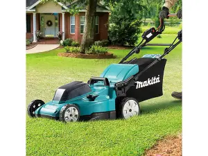 Makita DLM481CT2 Self-Propelled Lawn Mower 36V (2 x 18V) 2 x 5.0Ah Li-ion