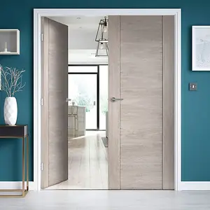 Alabama Light Grey Laminate Internal Fire Door