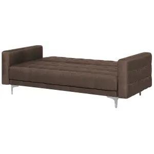 3 Seater Sofa ABERDEEN Dark Brown