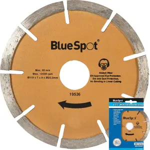 BlueSpot Mortar Raking Diamond Cutting Blade Disc Brick Grinder 115mm 4.5"