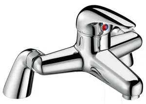 Caravan Bath Filler Mixer Tap Chrome Single Lever Static Motorhome Boat + Waste