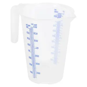 Sealey Measuring Jug Translucent 1L JT1000