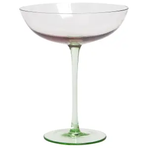 Set of 4 Martini Glasses DIOPSIDE Pink