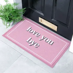 Love You Bye Doormat (70 x 40cm)