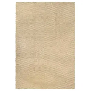 Berkfield Rug Rectangular Natural 160x230 cm Cotton