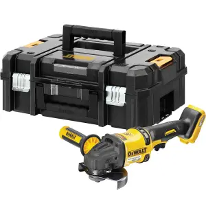 DeWalt DCG418X2 54v 125mm XR FlexVolt Grinder - 2x 9ah Tstak + Grinding Shroud