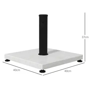 12kg Concrete Free Standing Umbrella Base