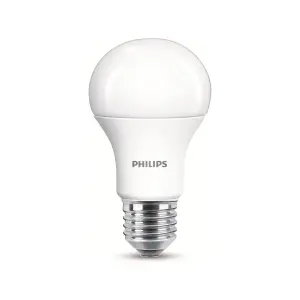 100 x Philips LED Frosted E27 Edison Screw 75w Warm White Light Bulb Lamp 1055Lm