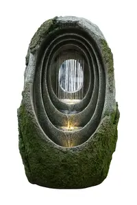 Aqua Creations Samara Rain Effect Mains Plugin Powered Water Feature with Protective Cover