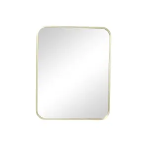 Melody Maison Gold Curved Framed Wall Mirror 50cm x 40cm