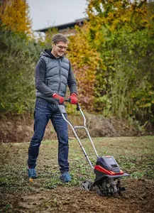 Einhell Cordless Tiller 30cm Rotavator Soil Cultivator 18V Power X-Change GE-CR 30 Li Solo - Body Only