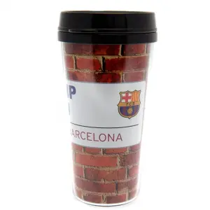 FC Barcelona Travel Mug Red (One Size)