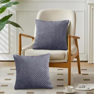 Cushions with Covers Included 45 x 45 Cm Set of 4