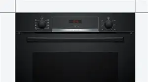 Bosch HBS534BB0B Series 4 Electric Single Oven - Black