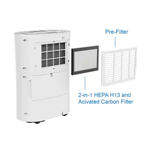 Matteo 12L HEPA/Activated Cabron Combined Filter