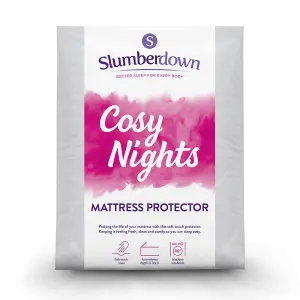 Slumberdown Cosy Nights Mattress Protector, Single