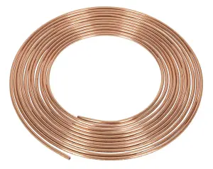 Sealey Brake Pipe Copper Tubing 22 Gauge 3/16" x 25ft BS EN 12449 C106 CBP002