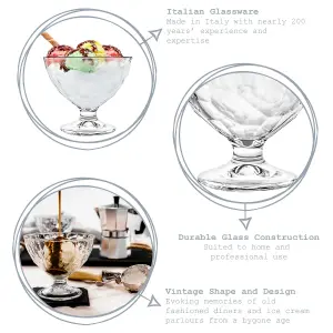 Bormioli Rocco - Diamond Ice Cream Bowls - 360ml - Pack of 6