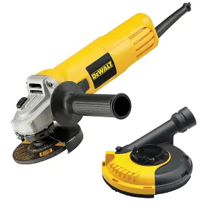 Dewalt DWE4117 240v Corded 950w Angle Grinder 125mm + Dewalt Dust Guard