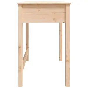 Berkfield Desk with Drawers 100x50x78 cm Solid Wood Pine