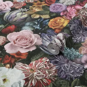 Superfresco Easy Bruges Multicolour Floral Smooth Wallpaper Sample