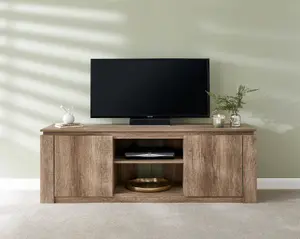 GFW Canyon Oak TV Unit 3D Oak Foil