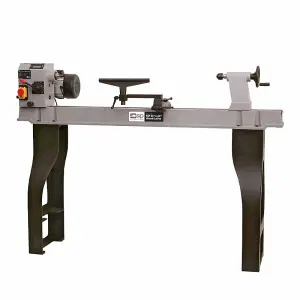 SIP 14 x 43 Inches Swivel Head Wood Lathe - Wood - L45 x W116 x H160 cm